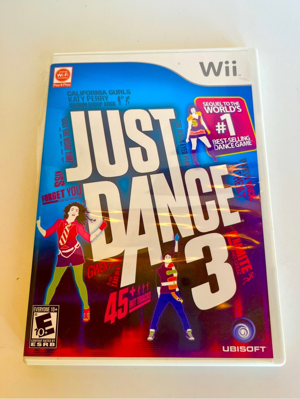 Just Dance 3 (Wii) — Ubisoft Blue Cover